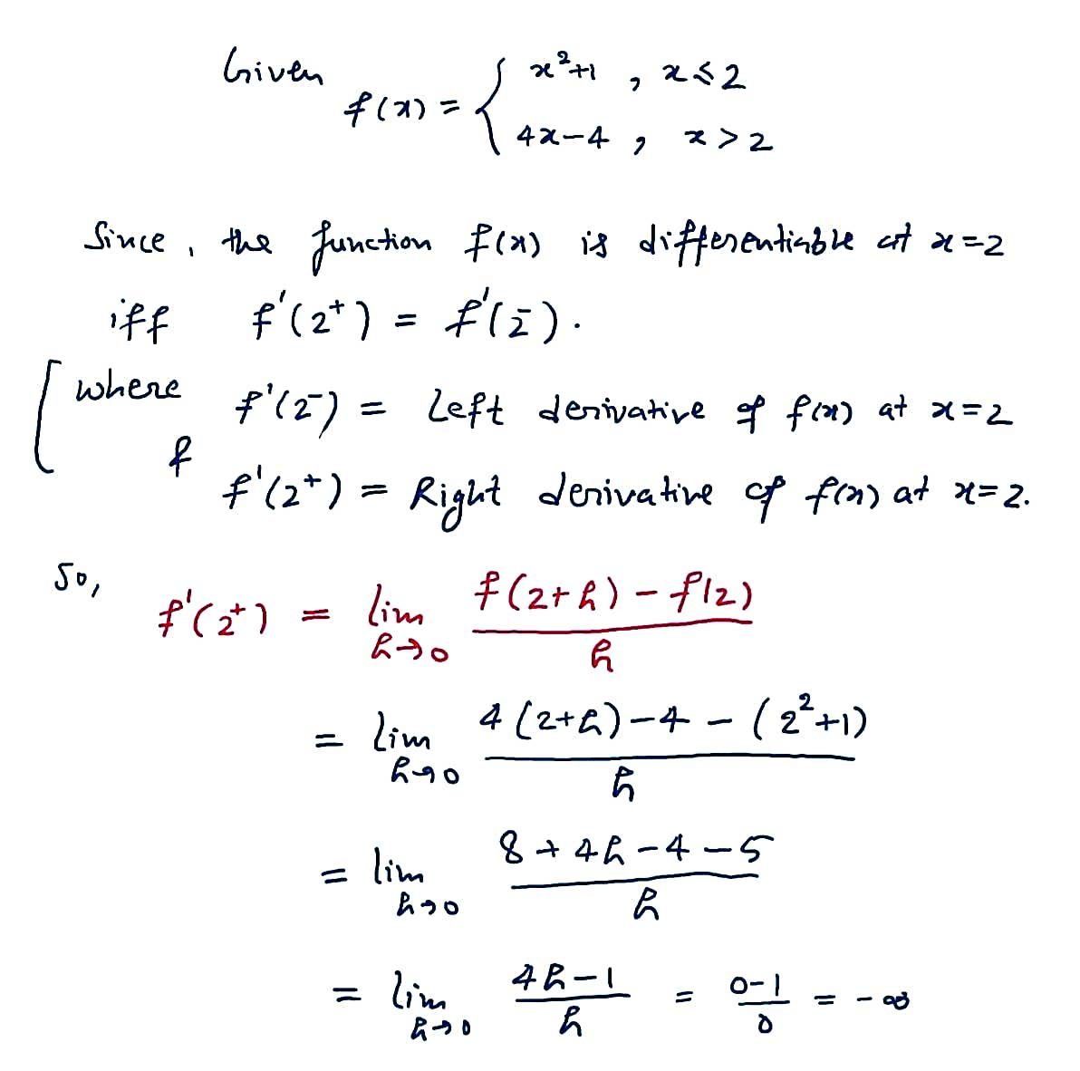 Calculus homework question answer, step 1, image 1